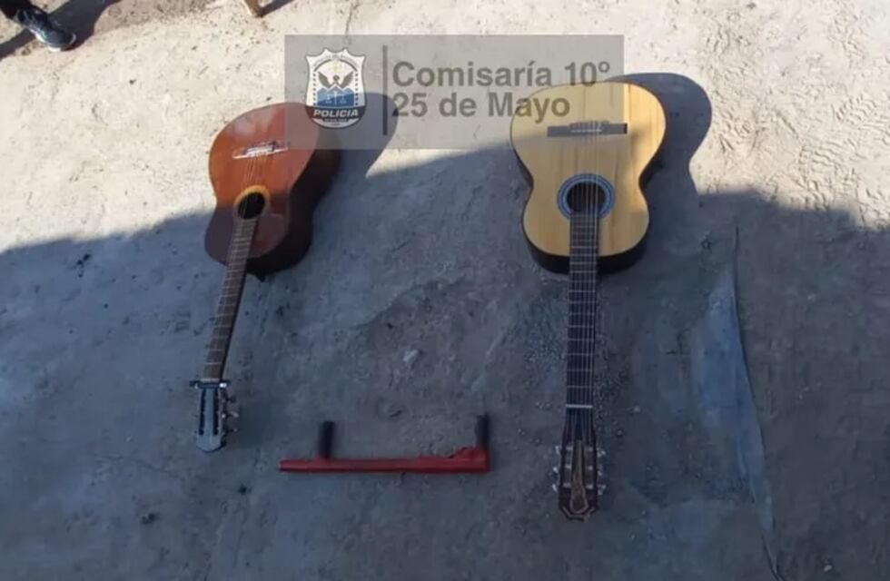 Ladrón rompió la pared de una casa y luego lo detuvieron con los objetos robados