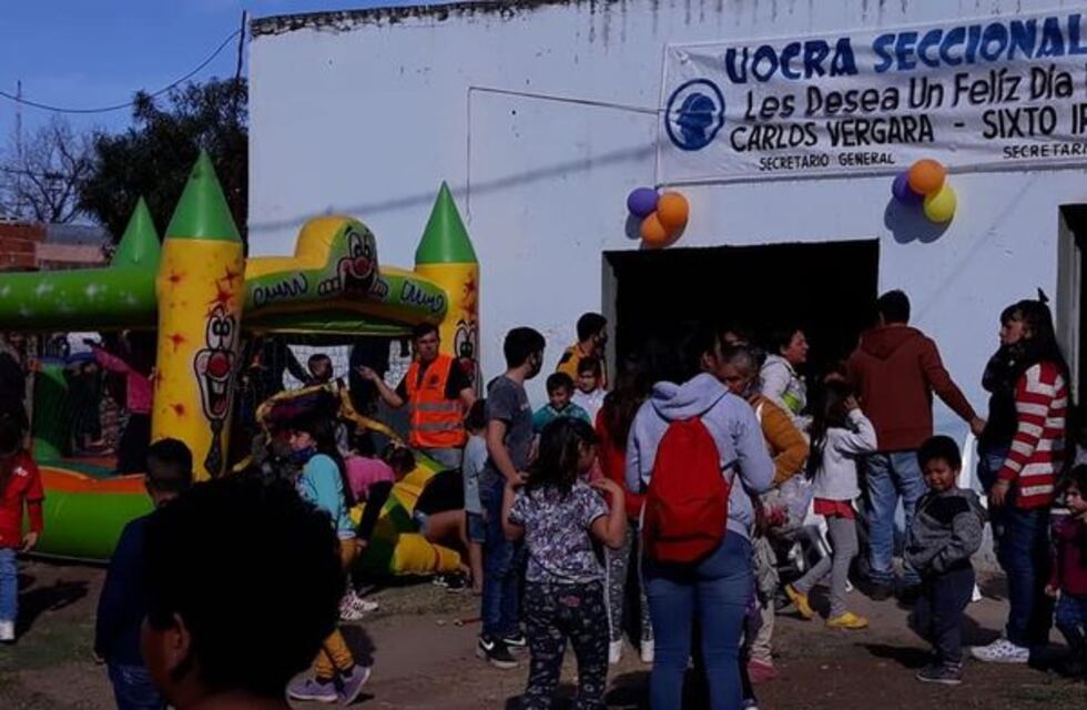 Pérez: gran festejo por el Día del Niño en el barrio Cabín 9