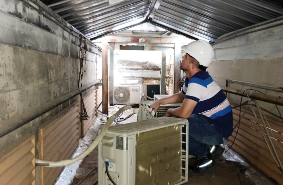 Avanzan las obras en el Hospital San Juan Bautista