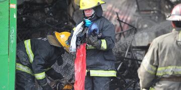 Trágico incendio en Ituzaingó . Gentileza / Clarín