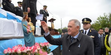 Jaldo participó en las fiestas patronales en Manuel García Fernández