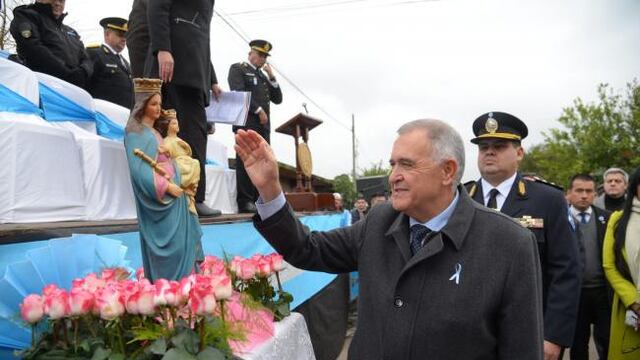Jaldo participó en las fiestas patronales en Manuel García Fernández