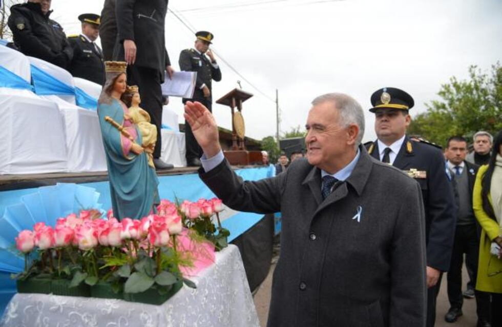 Jaldo participó en las fiestas patronales en Manuel García Fernández