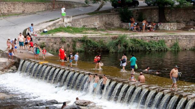 Tarde de enero, este verano en Villa Carlos Paz. (Foto: Municipalidad VCP).