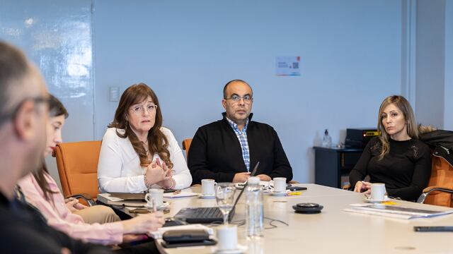 La Ministra de Obras y Servicios Públicos del Gobierno provincial, Gabriela Castillo y el Secretario de Hidrocarburos, Alejandro Aguirre junto a sus equipos, mantuvieron una reunión con el Gerente Comercial Midstream Gas de YPF, Jorge Farías López.