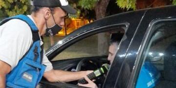 Se realizó un control de alcoholemia en Soldini