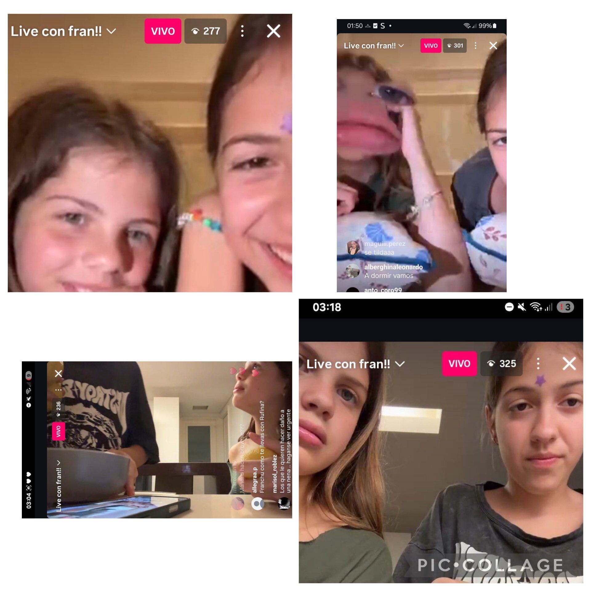 El video que grabaron Francesca Icardi y  Lola Demichelis que generó repudio: “¿Me comerías...?"