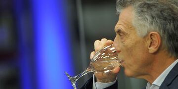 Mauricio Macri en Córdoba. (Javier Ferreyra)