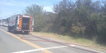 El fuego se inicio por un cable caído y el riesgo es extremo en toda la provincia.