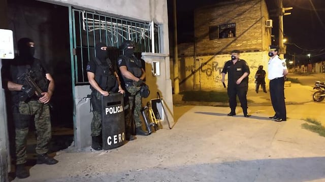 Los detenidos tienen 20, 24 y 30 años.