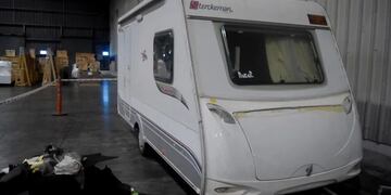 Fue confiscada la casa rodante