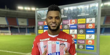 Miguel Borja, el delantero que quiere Boca. (Conmebol)