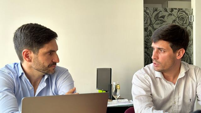 Maximiliano Pullaro y Leonardo Viotti