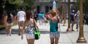 El calor sigue asolando la ciudad.