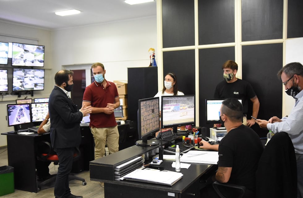 Regreso de los minibuses: probaron cámaras de seguridad y los botones antipánicos