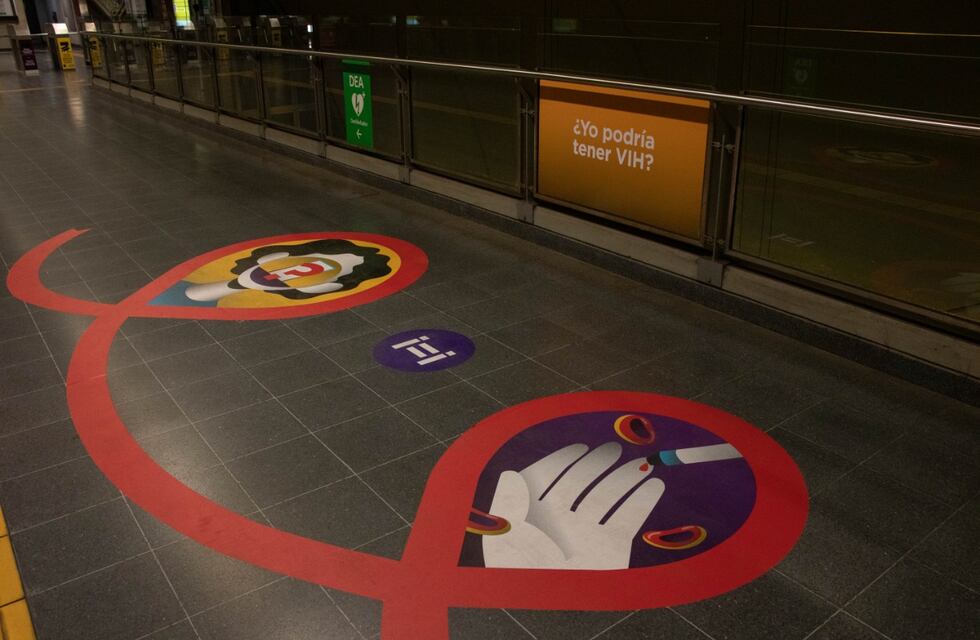 Día Mundial del VIH y el Sida: se realizaron intervenciones en el subte y en las estaciones Ecobici