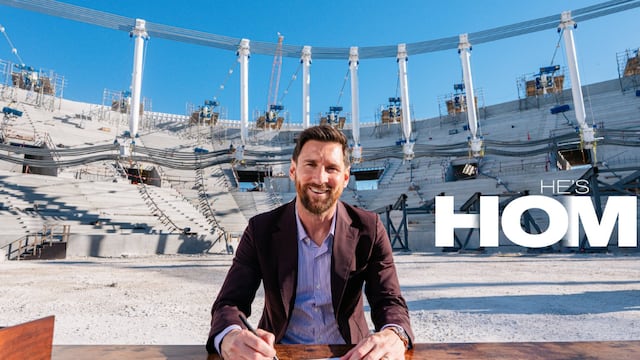 Messi renovó contrato con Inter Miami.