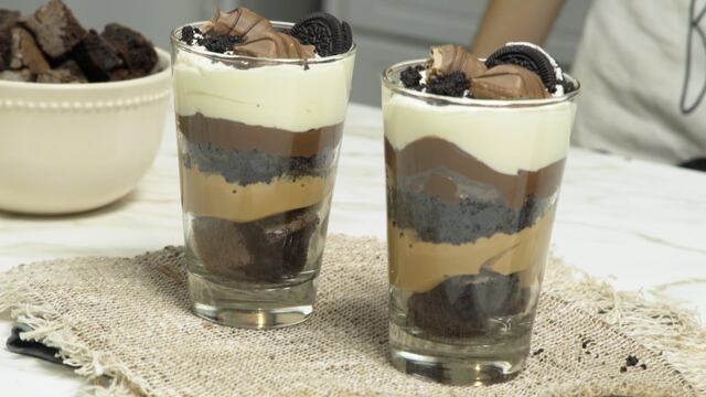 Copa oreo en pocos pasos y con tres ingredientes. (Foto: Bacanal)