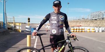 Matías Pollio se consagró campeón del Invernal de Mountain Bike.