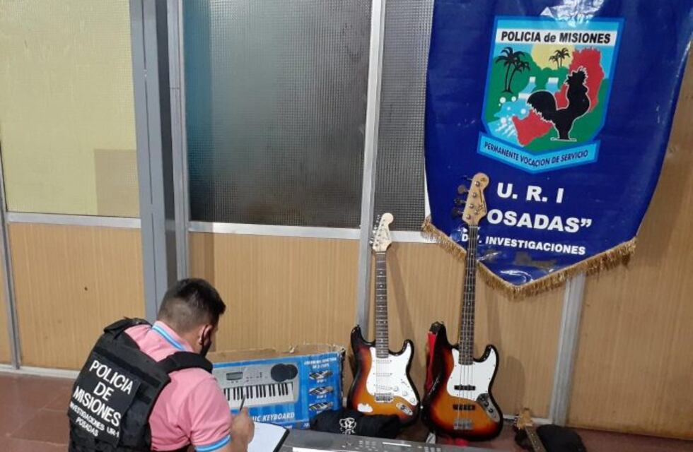 Efectivos policiales recuperaron elementos robados en Posadas