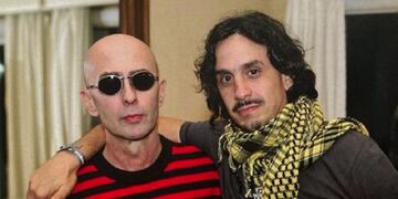 Indio Solari y Martín Carrizo