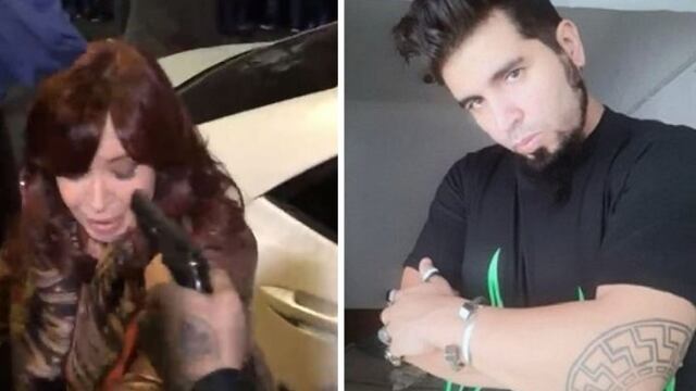 Fernando Andrés Sabag Montiel, el agresor de Cristina Kirchner.