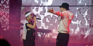 Trueno y Nicki Nicole en Villa María