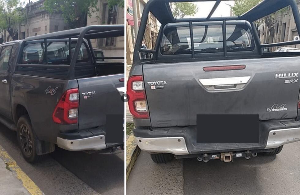El enojo de un vecino: le estacionaron una camioneta atrás y no pudo salir con su auto