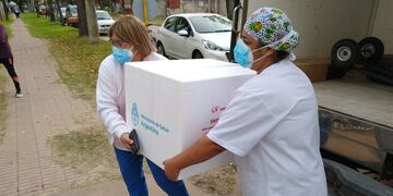 Llegaron más vacunas a Rafaela