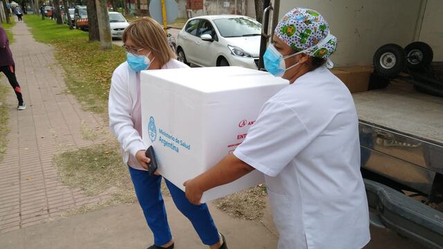 Llegaron más vacunas a Rafaela