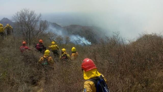 Incendios forestales en Tucumán.