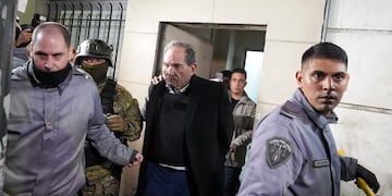 El exgobernador de Tucumán, José Alperovich, luego de conocer su condena. (Gentileza Clarín)