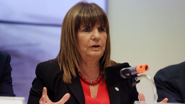 Patricia Bullrich.