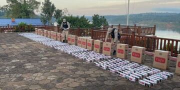 Secuestran contrabando de cigarrillos en Eldorado.