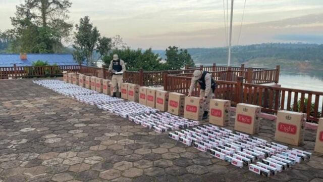 Secuestran contrabando de cigarrillos en Eldorado.