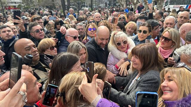 Patricia Bullrich en Río Cuarto (Gentileza).