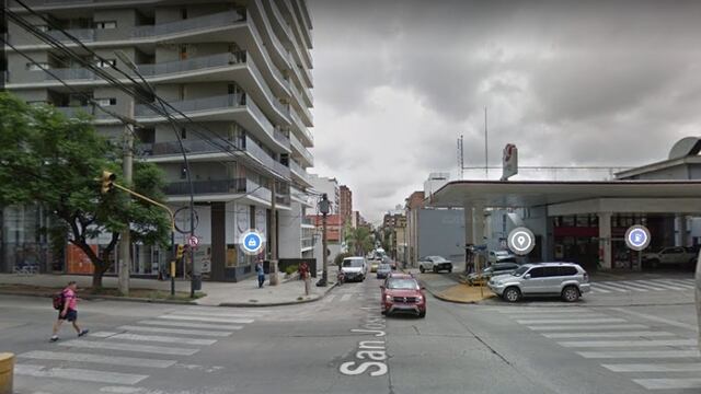 Murió un motociclista en la esquina de boulevard San Juan y Calasanz.