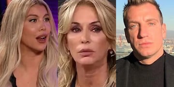 Wanda Nara, Maxi López y Yanina Latorre.