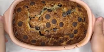 Cómo hacer budín de banana fácil y rápido.