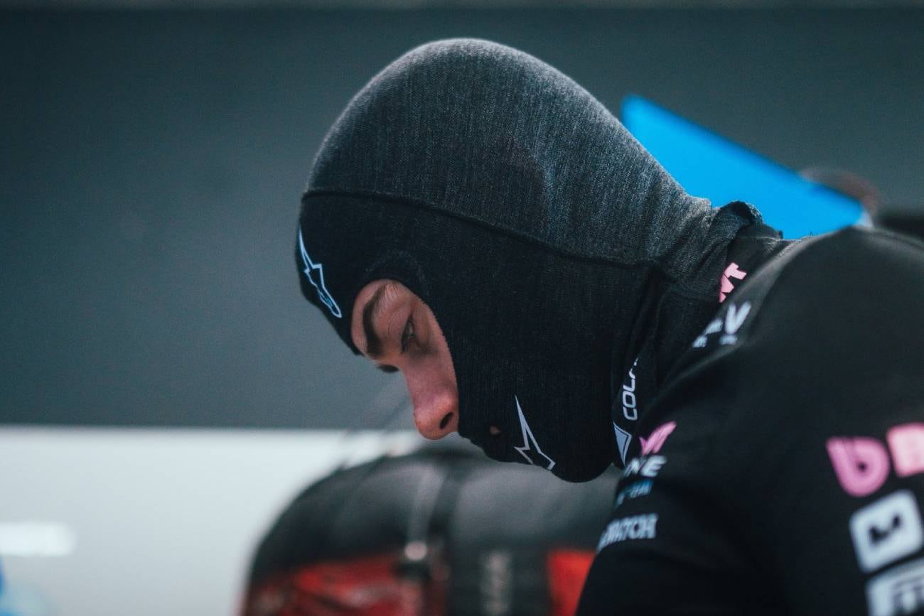 Colapinto, enfocado en la qualy (Prensa)