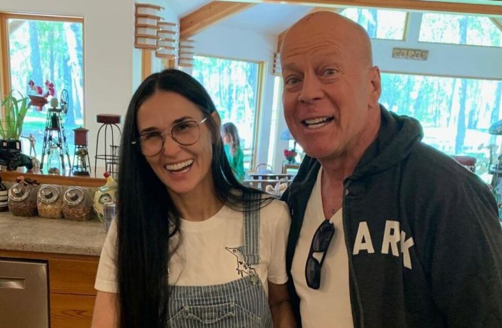 Demi Moore compartió un emotivo video de Bruce Willis en su cumpleaños