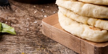 El mejor y livianito pan pita o árabe