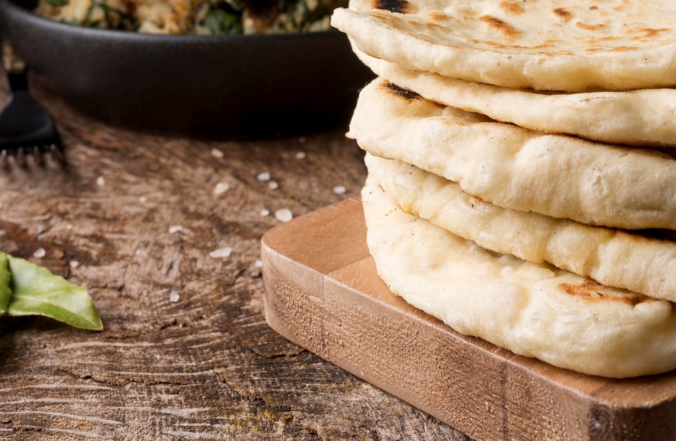 Pan árabe, ideal para sanguches livianitos de verano: la receta más fácil