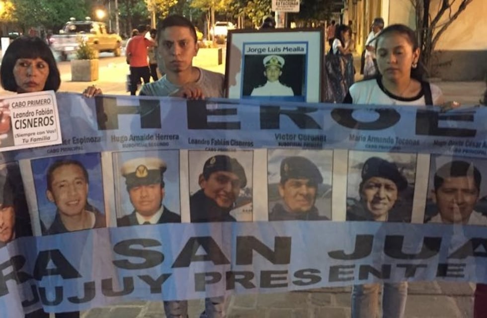 Rendirán homenaje a los tripulantes jujeños del submarino ARA San Juan