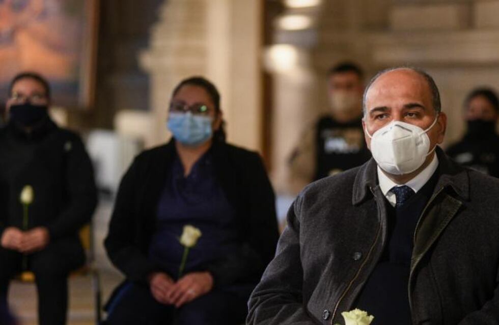 Juan Manzur: “Fue una ceremonia muy sentida por esta tragedia que vive la humanidad”