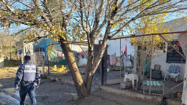 La vivienda donde resultó quemada Yamila Ayelén Herter (Ramiro Pereyra/LaVoz).