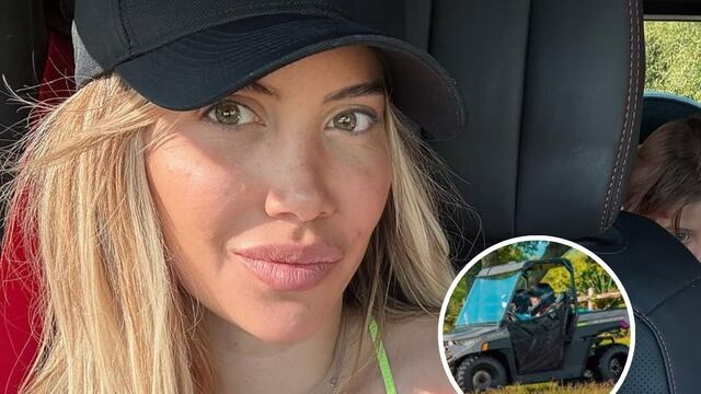 Qué modelo es y cuánto cuesta el lujoso buggy que manejaba la hija de Wanda Nara