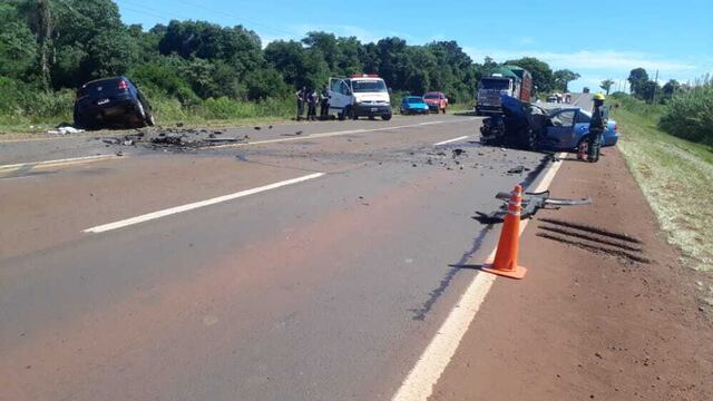 Se trata de los choferes de ambos vehículos que viajaban sin acompañantes.