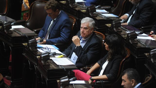 Los diputados Ignacio García Aresca, Carlos Gutiérrez y Natalia De la Sota, del bloque Córdoba Federal (Foto: Federico López Claro)