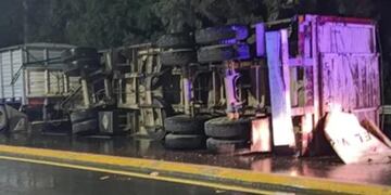 Accidente en el acceso al Parque Industrial